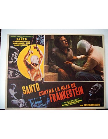 SANTO CONTRA LA HIJA DE FRANKESTEIN