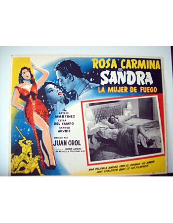 SANDRA LA MUJER DE FUEGO