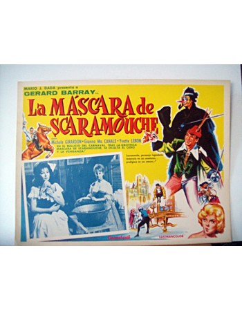 LA MASCARA DE SCARAMOUCHE
