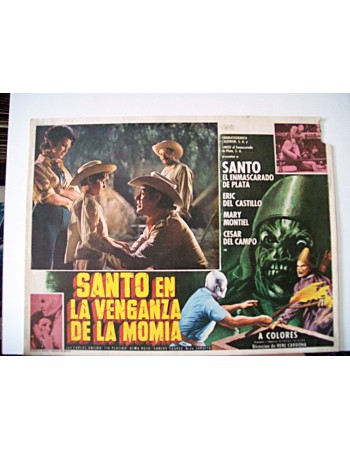 SANTO EN LA VENGANZA DE LA MOMIA