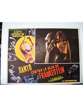 SANTO CONTRA LA HIJA DE FRANKESTEIN