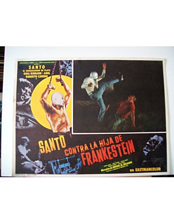 SANTO CONTRA LA HIJA DE FRANKESTEIN