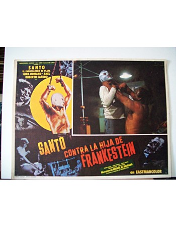 SANTO CONTRA LA HIJA DE FRANKESTEIN