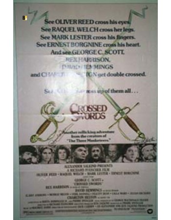 CROSSED SWORDS SIGNED FIRMADOS AUTOGRAPH