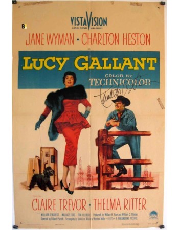 LUCY GALLANT AUTOGRAPH