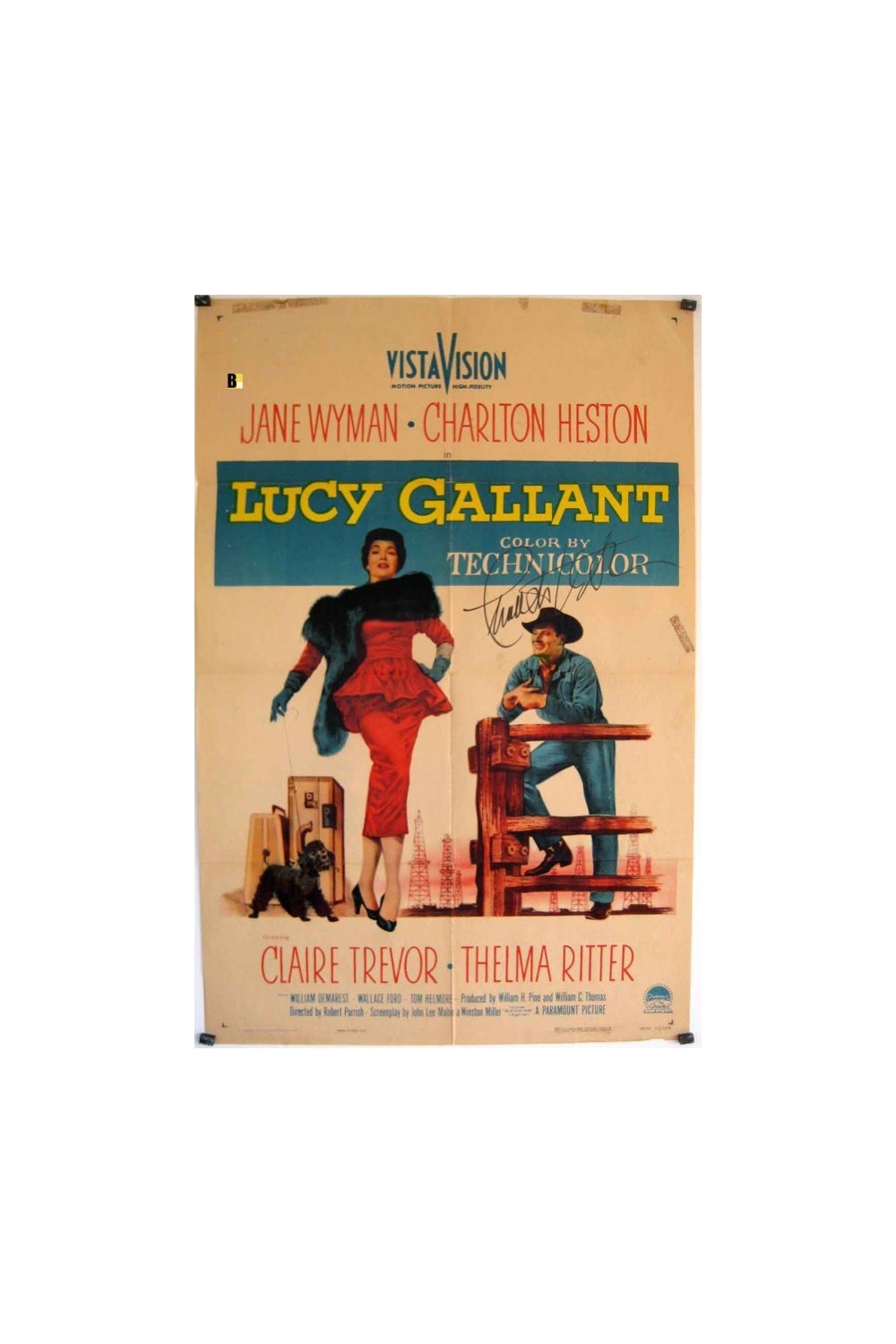 LUCY GALLANT AUTOGRAPH