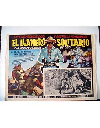 The Lone Ranger and the Lost City of Gold