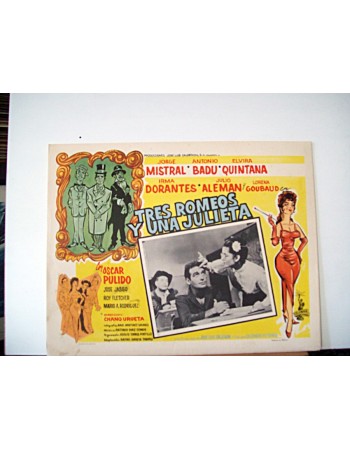 TRES ROMEOS Y UNA JULIETA