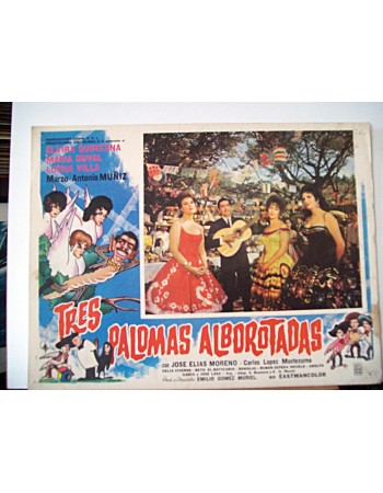 TRES PALOMAS ALBOROTADAS