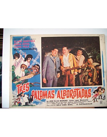 TRES PALOMAS ALBOROTADAS