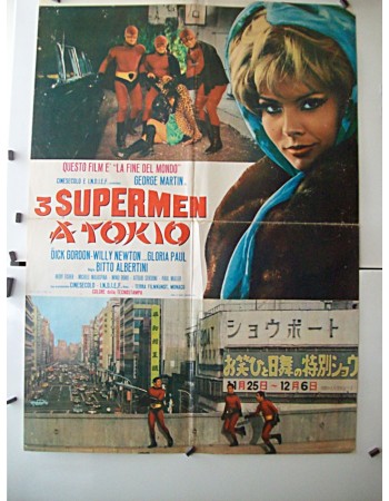 TRE SUPERMEN A TOKIO