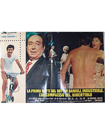 LA PRIMA NOTTE DEL DOTTOR DANIELI, INDUSTRIALE, COL COMPLESSO DEL GIOCATTOLO