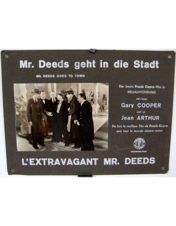 MISTER DEEDS GOES TO TOWN
