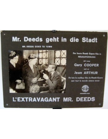 MISTER DEEDS GOES TO TOWN