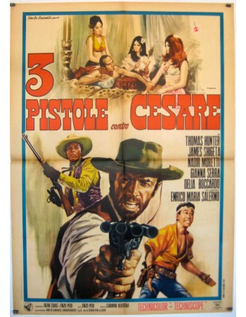 3 PISTOLE CONTRO CESARE