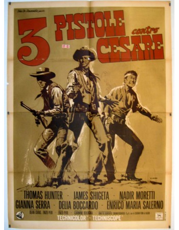 3 PISTOLE CONTRO CESARE