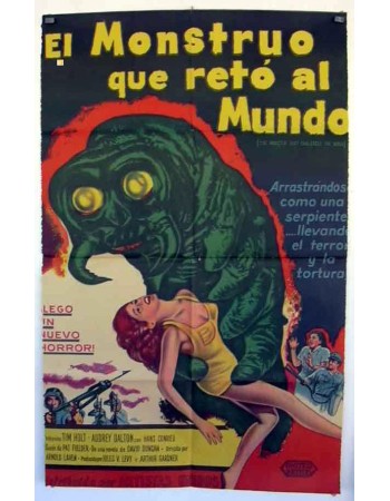 THE MONSTER WHO CHALLENGED THE WORLD