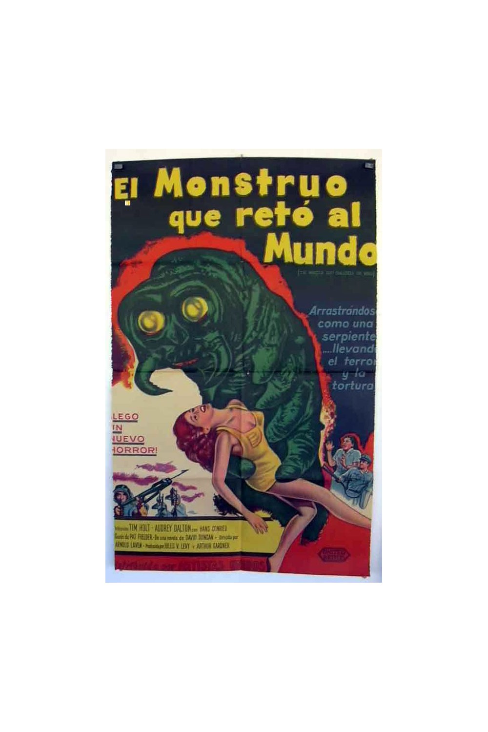 THE MONSTER WHO CHALLENGED THE WORLD