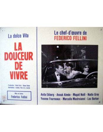 LA DOLCE VITA