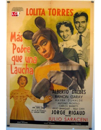 MAS POBRE QUE UNA LAUCHA