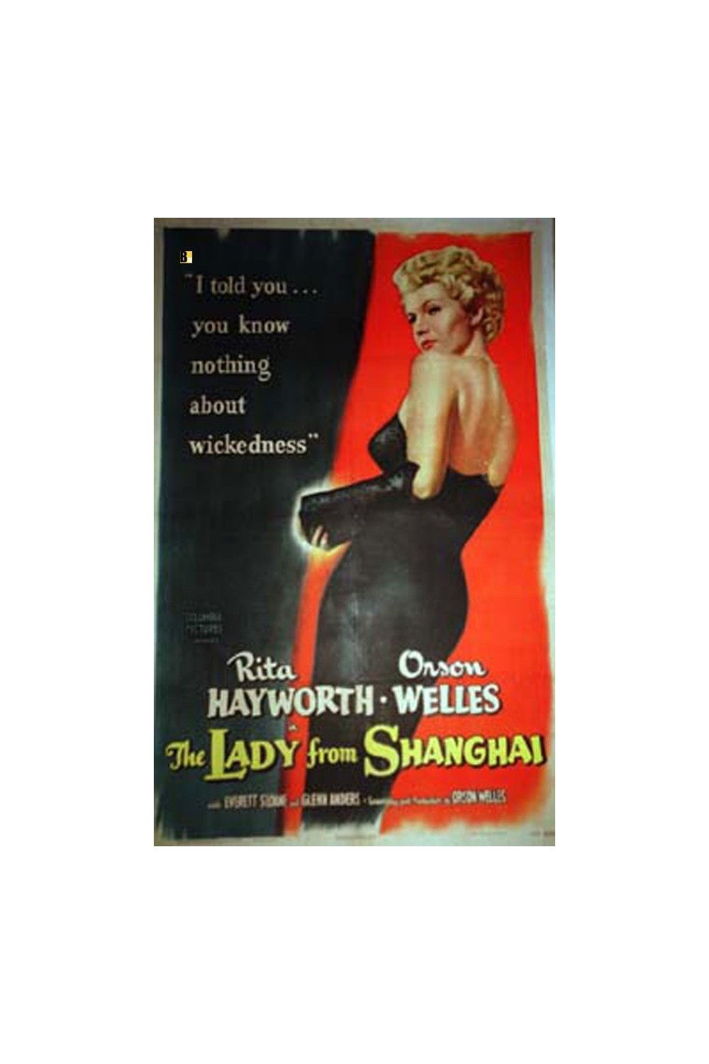 THE LADY FROM SHANGHAI