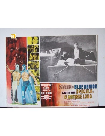 SANTO Y BLUE DEMON CONTRA DRACULA Y EL HOMBRE LOBO