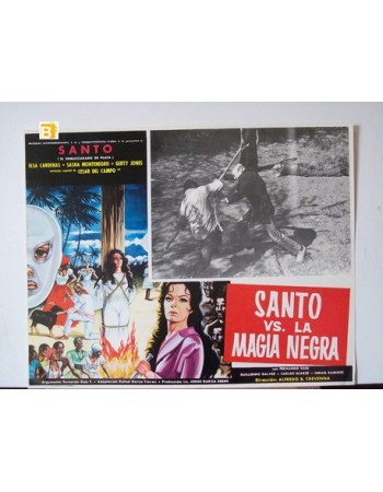 SANTO CONTRA LA MAGIA NEGRA