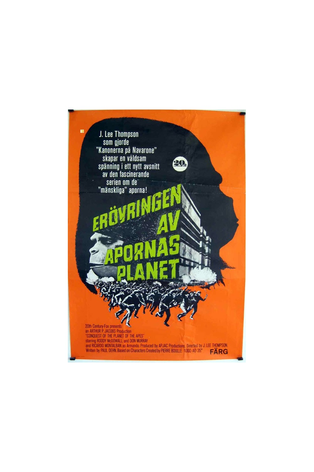 CONQUEST OF THE PLANET OF THE APES