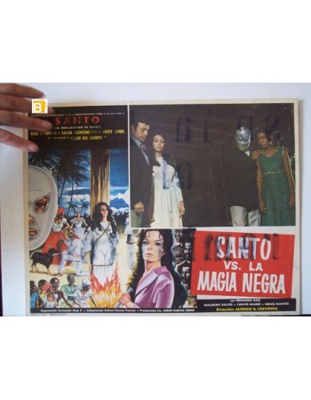 SANTO CONTRA LA MAGIA NEGRA