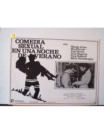 COMEDIA SEXUAL DE UNA NOCHE DE VERANO, LA