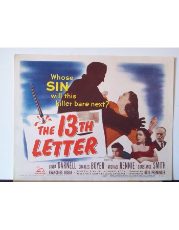 THE 13 TH LETTER