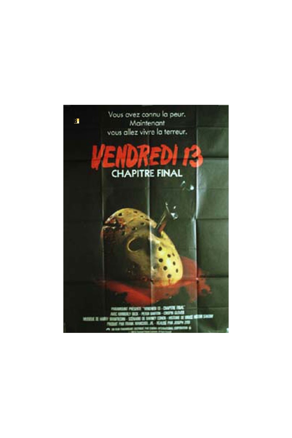 FRIDAY THE 13 (THE FINAL CHAPTER)