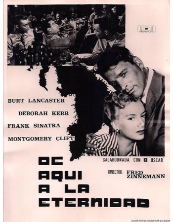 FROM HERE TO ETERNITY