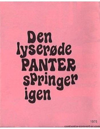The Return of the Pink Panther