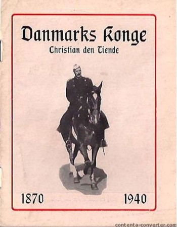 Danmarks konge, Christian den Tiende