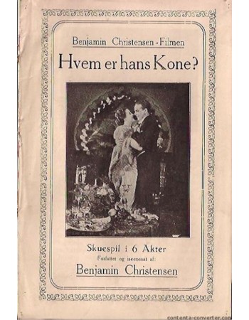 Seine Frau, die Unbekannte