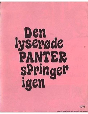 The Return of the Pink Panther