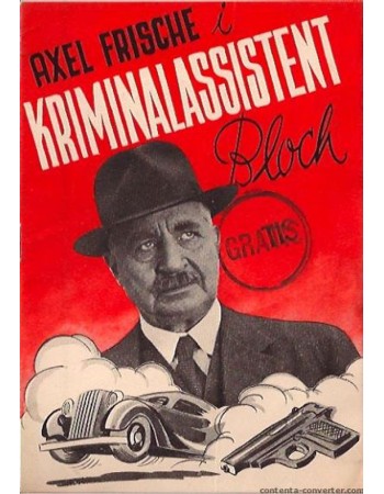 Kriminalassistent Bloch