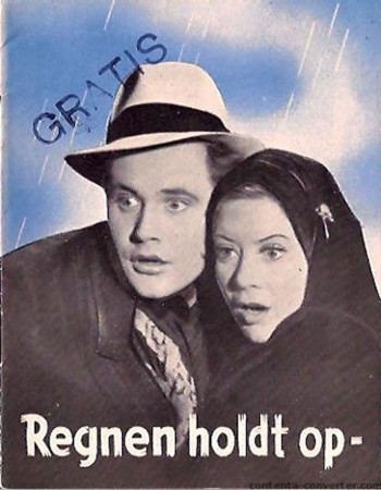 REGNEN HOLDT OP