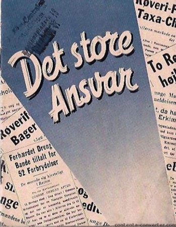 DET STORE ANSVAR