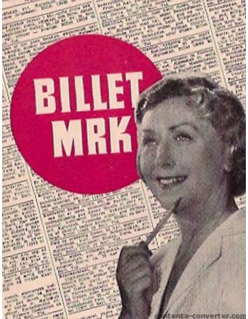 Billet mrk.