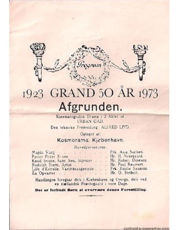 Afgrunden