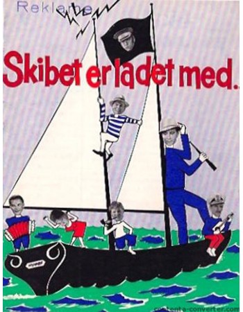 SKIBET ER LADET MED