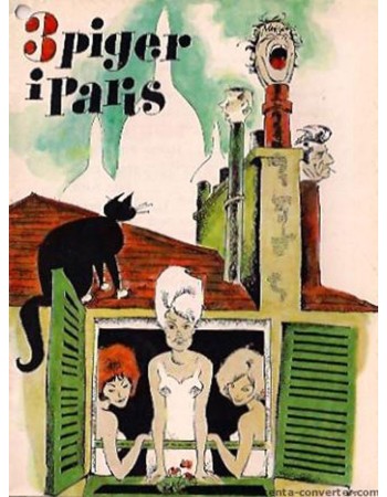 Tre piger i Paris
