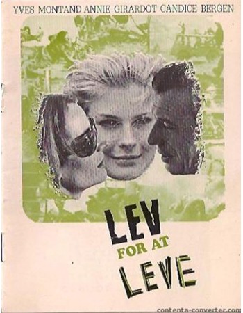 VIVRE POUR VIVRE