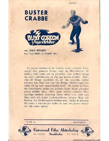 FLASH GORDON´S TRIP TO MARS