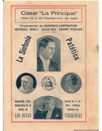 La symphonie pathétique
