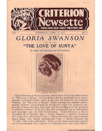 THE LOVE OF SUNYA