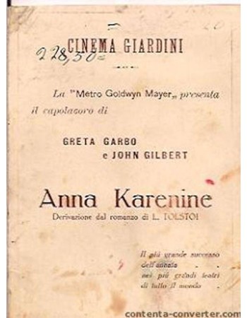 ANNA KARENINA