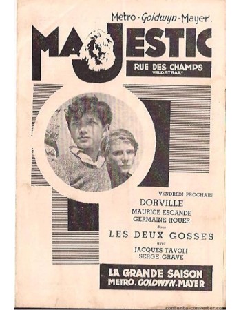 LES DEUX GOSSES